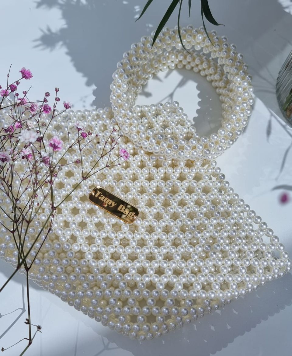 Beach Beaded Pearls Bag Tamy Bags Beach Beaded Pearls Bag Tamy Bags